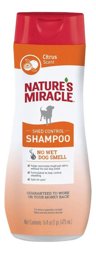 Shampoo Para Perros Con Control De Caída De Pelo Y Olores 