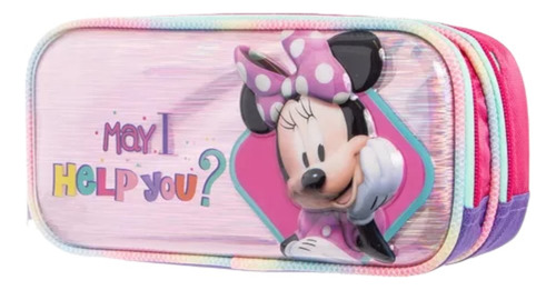Lapicera Escolar Doble Ruz Minnie Mini Disney Mayi 178579