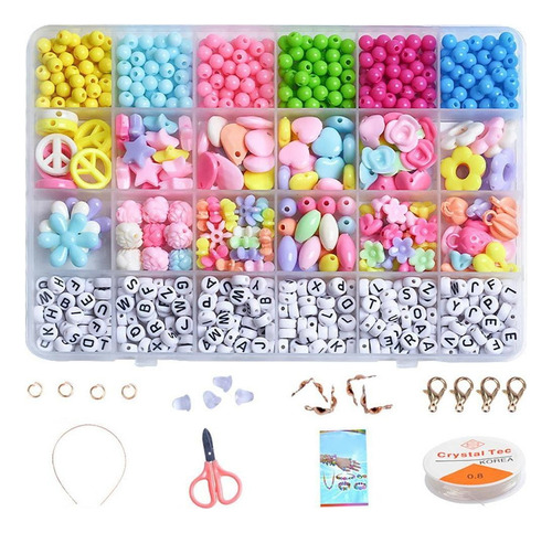 24grid Kids Bead Para Pulseras Collar Handcraftes Jewelry Fr