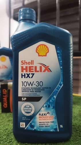 Aceite Semi Sintentico 10w30 Shell Helix Hx7 - Api Sn - 1l