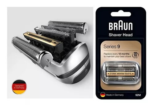   - Braun 92S Series 9 Shaver