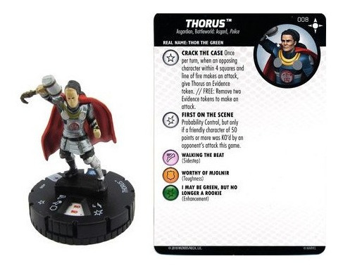Thorus #008 Marvel Secret Wars Battleworld Heroclix