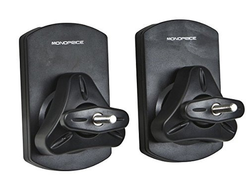 Monoprice Low Profile Universal Speaker Soportes Para Montaj