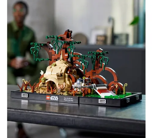 Lego Star Wars 75330 Diorama: Entrenamiento Jedi En Dagobah