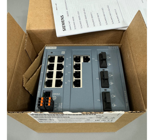 Switch Siemens Scalance Xb213-3ld Cód. 6gk5213-3bf00-2ab2