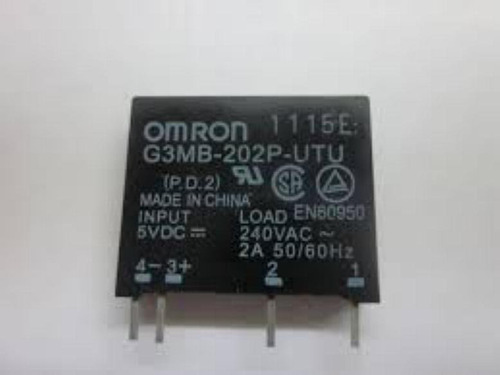 Relay De Estado Solido G3mb-202p, 5v/out 240vac, 3 Unidades