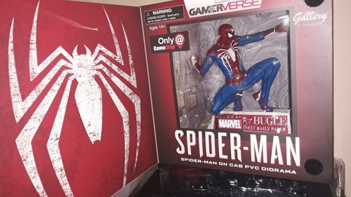 Spiderman Marvel Gallery Ps4 Exclusiva Gamestop Videogame
