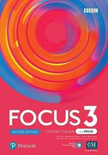 Focus 3 2/ed.- Student's Book + Ebook With Extra Digital Activities + App, De No Aplica. Editorial Pearson, Tapa Blanda En Inglés Internacional