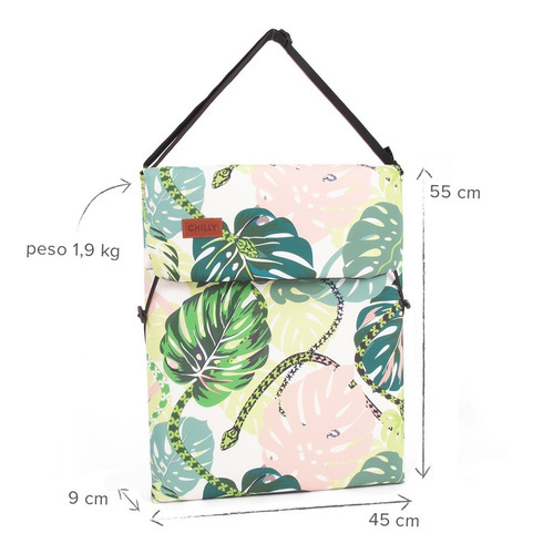 Imagen 5 de 10 de Reposera Plegable Diseño Selva Chilly