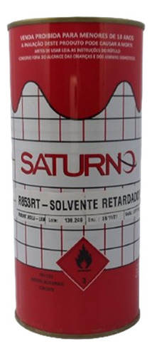 Solvente Sintetico Brilh Retardador R853rt - 900ml - Saturno