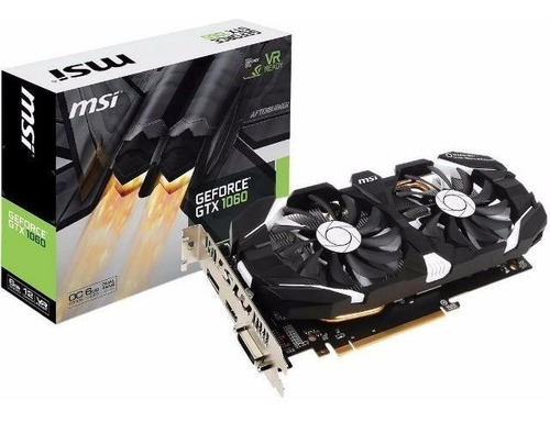 Tarjeta Video Msi Geforce Gtx 1060 Dual 6gb Ddr5 Tranza