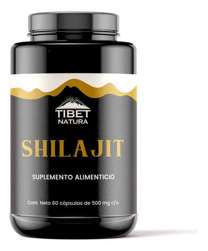 Shilajit 60 Capsulas Tibet.