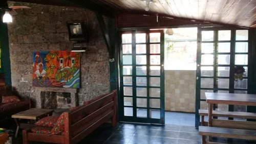 Imagem 5 de 9 de Cod:1124 -casa 6 Dorms, Praia Da Lagoinha, Ubatuba - R$ 980 Mil - V1124