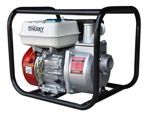 Motobomba Husky 2x2 A Gasolina Agrícola De Riego Motor 6.5hp