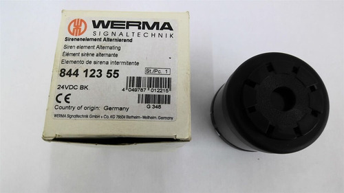 Werma 844 123 55 Siren Element Alternating 24 Vdc Jjk