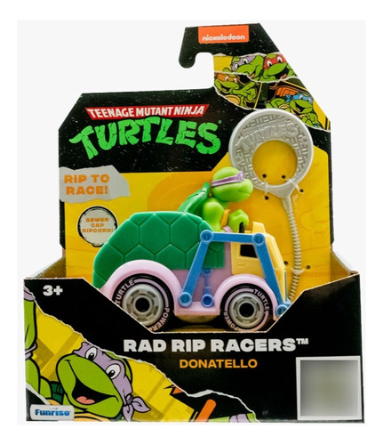 Tortugas Ninja Auto Con Lanzador