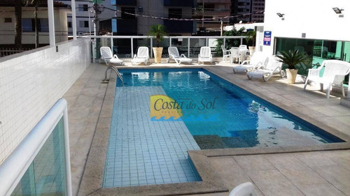Apartamento Com 1 Dormitório À Venda, 44 M² Por R$ 195.000,00 - Tupi - Praia Grande/sp - Ap14741