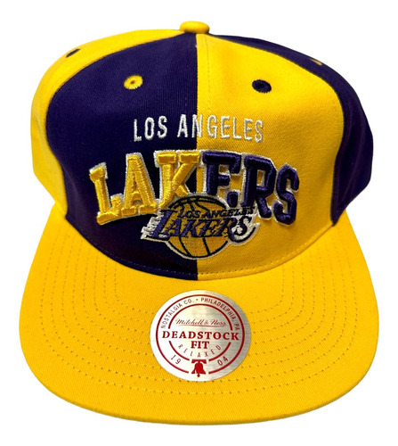 Gorra Mitchell And Ness Nba Pinwheel Of Fortune Hwc Lakers