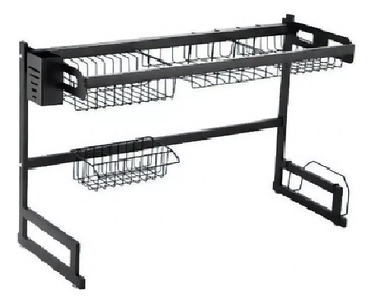 Tercera imagen para búsqueda de escurridor de platos acero inoxidable