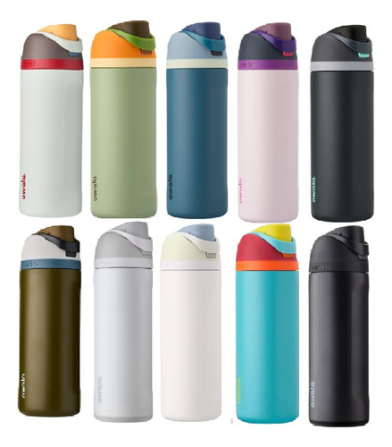 Botella De Agua Aislada Freesip De Acero Inoxidable Sor...
