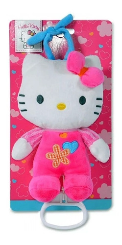 Hello Kitty Cunero Musical Cochecito Bebe Sonido Peluche