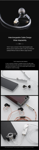 Fones De Ouvido Intra-auriculares Moondrop Chu Ii Hifi Fones