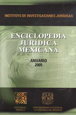 Enciclopedia Jurídica Mexicana Anuario 2005 754857