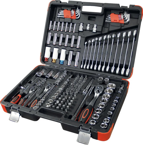Kit Ferramentas C/ Maleta 178 Pçs Gedore Oficina Mecânica