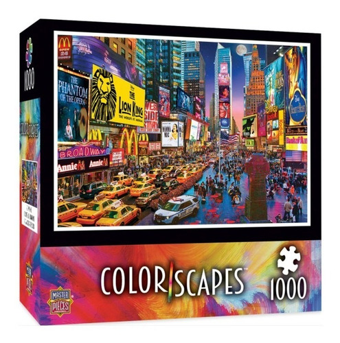 Rompecabezas Puzzle 1000 Piezas Showtime Ny Masterpieces