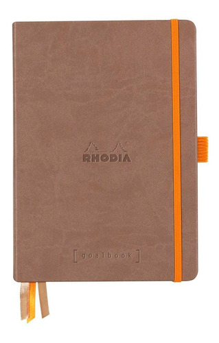 Caderno Capa Dura Rhodia Goalbook A5 Taupe