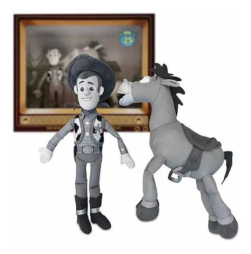 Set De Colección Woody Y Tiro Al Blanco Edición 25 Aniversar