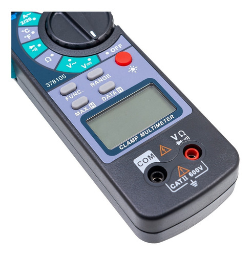 Imagen 5 de 10 de Pinza Amperimétrica Digital Sica Con Termocupla + Estuche
