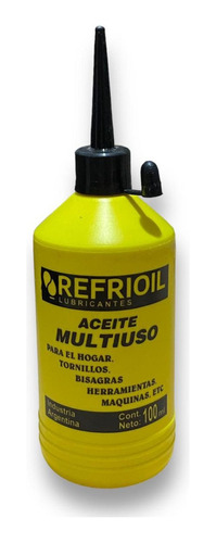 Aceite Lubricante Multiuso 100cm3 Ideal Hogar O Industria