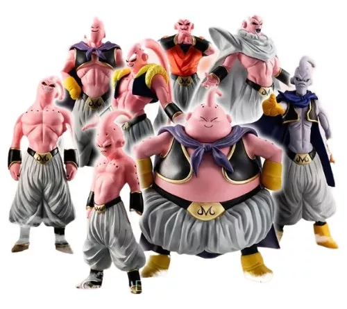 Kit 8 Bonecos Majin Boo Dragon Ball Action Figure