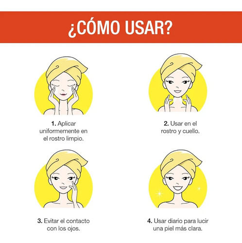 Kit 4pz Garnier Express Aclara Gel, Serum, Crema, Uv Claro