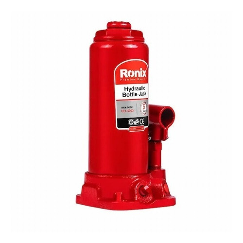 Imagen 5 de 7 de Gato Hidráulico De Botella Ronix De 5 Toneladas