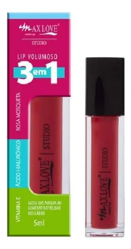 comprar Gloss Lip Volumoso 3em1 Cor 304 Max Love
