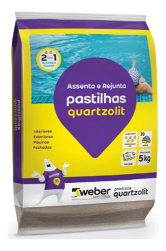 Assenta E Rejunta Pastilhas Quartzolit Verde Floresta 5kg