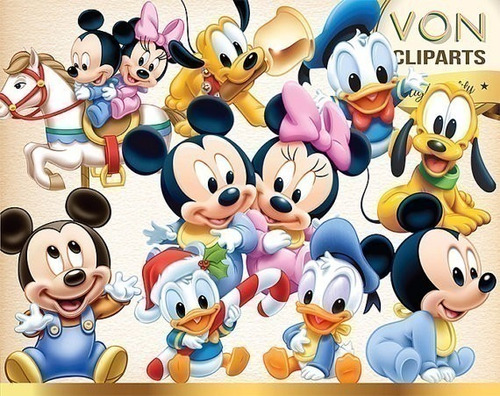 Kit Imprimible  Babys Disney  51  Clipart  Ver Promo