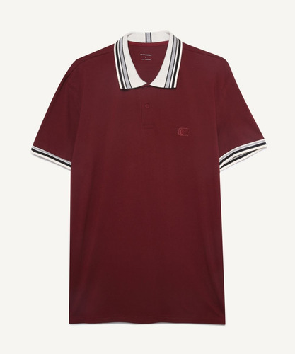 Polo Hombre Seven  Vinotinto Algodón 45110736-4069