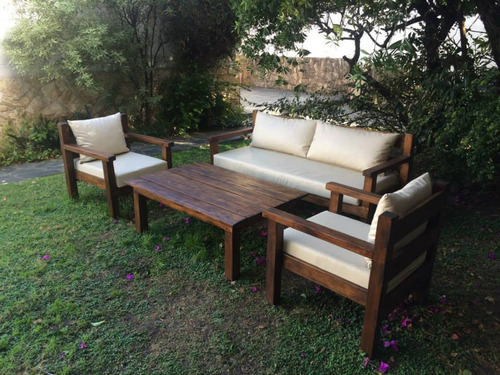 Sillon Americano Con Apoya Brazos 180x77x80 + Mesa Ratona
