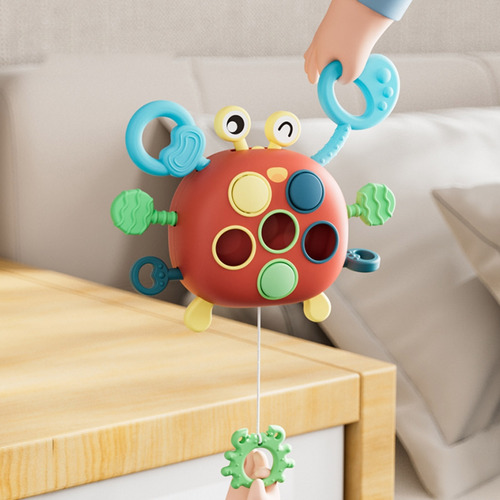 Sensory Rattle, Juguete De Dentición Para Bebés, Sujetador D