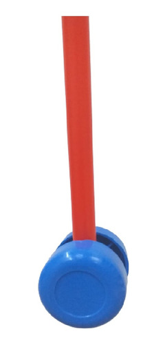 Imagen 3 de 5 de Caballito Infantil Palo Plastico Ruedas Para Montar Lionels
