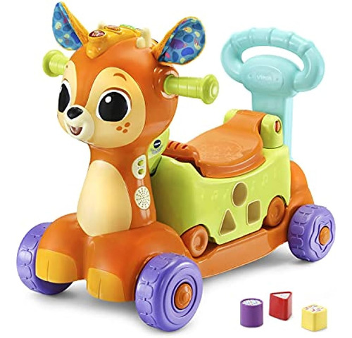 Vtech 4-in-1 Grow-with-me Fawn Scooter (embalaje Sin Frustra