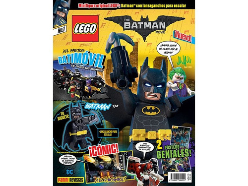 Todobloques Panini Revista Lego Batman No. 1 | MercadoLibre