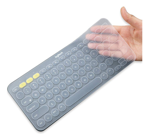 Fnda Teclado Silicona Para Logitech Bluetooth Multi Funda