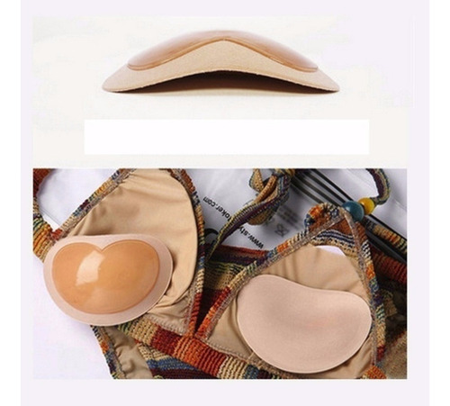 Imagen 3 de 10 de Almohadilla Relleno De Busto Push-up Aumento X2 Les Loles