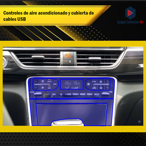 Gadget Collection Mx GC-PTPUKSSX24 Película Protectora Kit Ppf Compatible A Kia Seltos SX 2024 Color Transparente