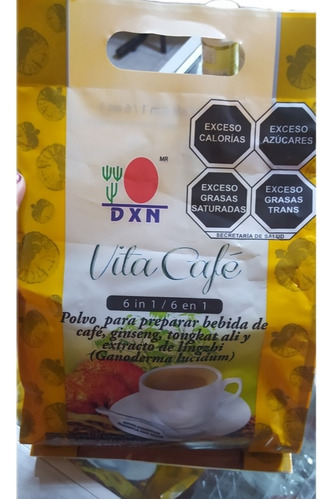 Vitacafé Dxn 6 En 1- Café Orgánico Energetizante