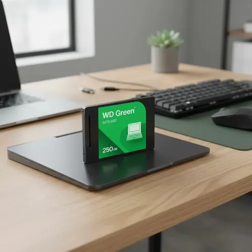 SSD WD Green 250GB Sata 3 2.5 7mm Interno Leitura 545MB/s